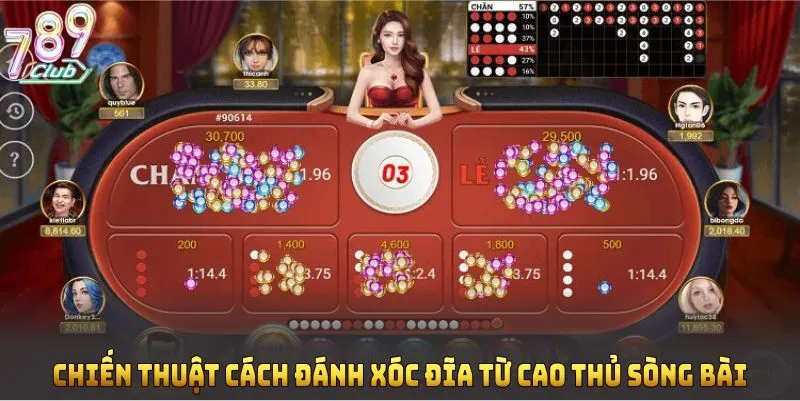 Chiến thuật cách đánh xóc đĩa từ cao thủ sòng bài