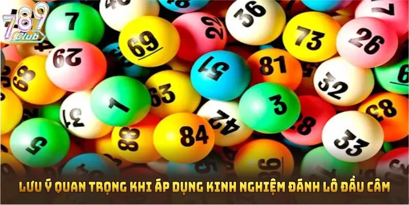 Lưu ý quan trọng khi áp dụng kinh nghiệm đánh lô đầu câm
